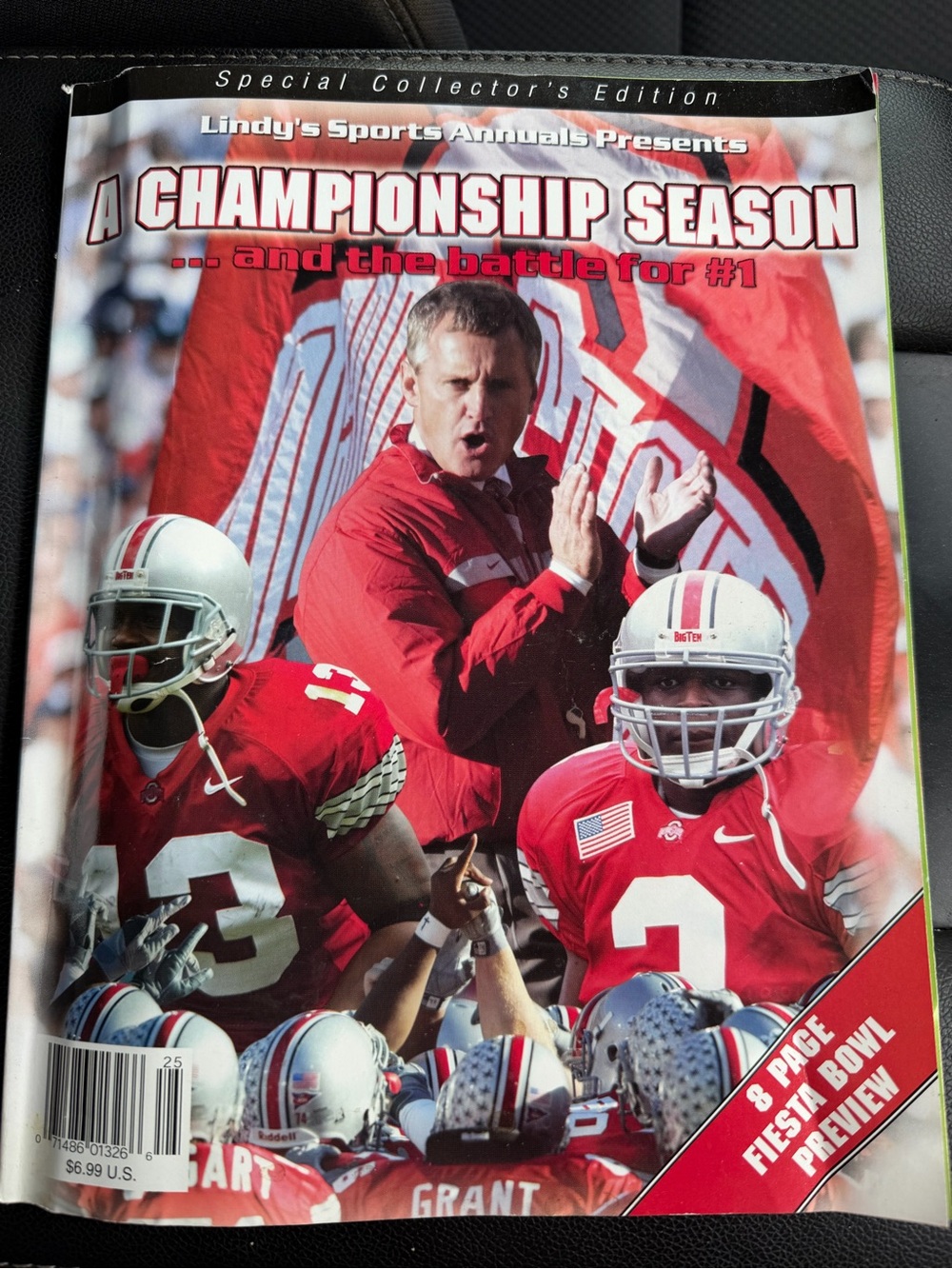 2002 Ohio State Buckeyes Lindys A Championship Season Special Collector’s Edit